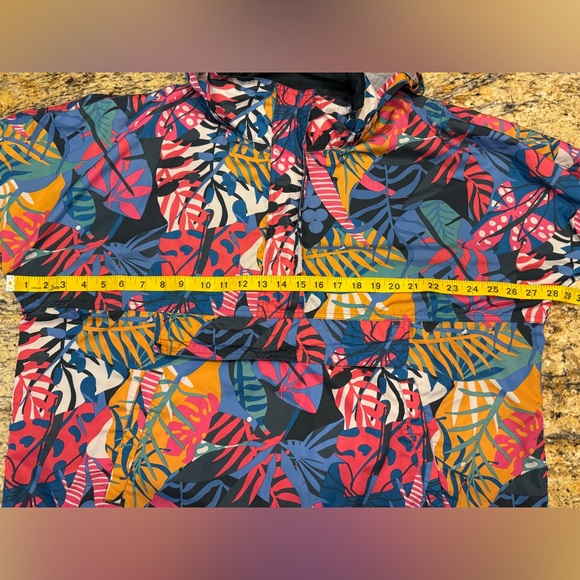Lauren James Anorak Jacket Multicolor Water Resistant Women's Size XL - Picture 9 of 10